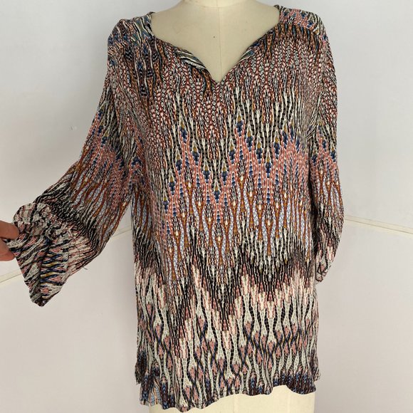 Relaxed Fit FDJ Pullover Blouse - Multi-colour - Picture 2 of 6